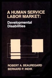 Tapa de A human service labor market
