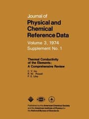 Tapa de Thermal conductivity of the elements