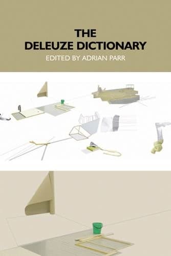 Tapa de The Deleuze dictionary