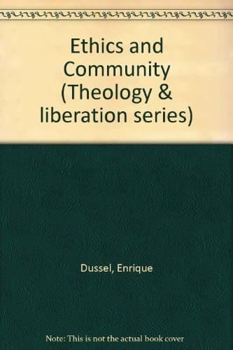 Tapa de Ethics and community