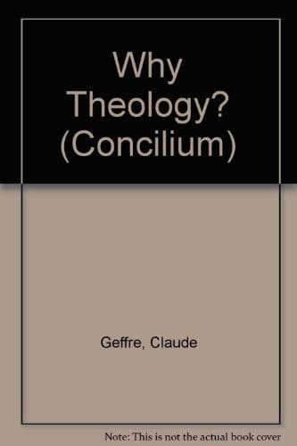 Tapa de Why theology?