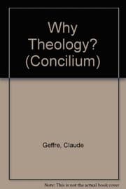 Tapa de Why theology?