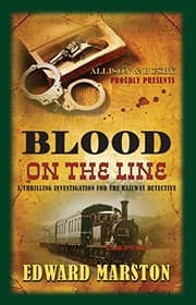 Tapa de Blood on the Line (The Railway Detective)