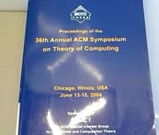 Tapa de Proceedings of the 36th Annual ACM Symposium on Theory of Computing (ACM Press, STOC '04)