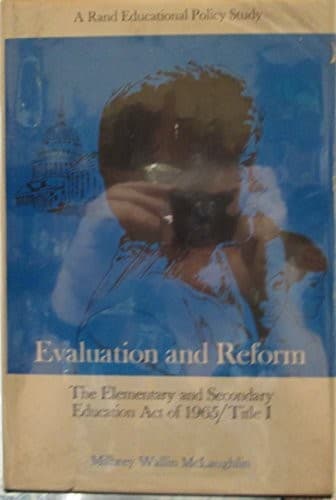 Tapa de Evaluation and reform