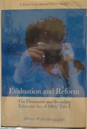 Tapa de Evaluation and reform