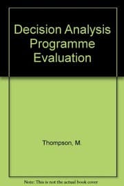 Tapa de Decision analysis for program evaluation