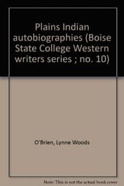 Tapa de Plains Indian autobiographies
