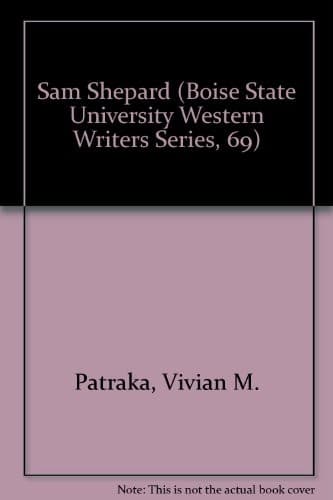 Tapa de Sam Shepard