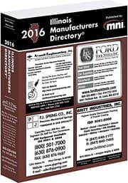 Tapa de Illinois Manufacturers Directory 2016