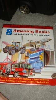 Tapa de Look Inside Machines: 8 Amazing Books!
