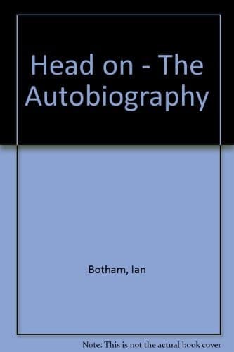 Tapa de Head on - The Autobiography