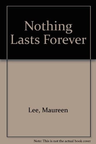 Tapa de Nothing Lasts Forever