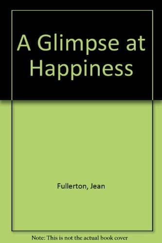 Tapa de A Glimpse At Happiness