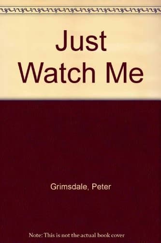 Tapa de Just Watch Me