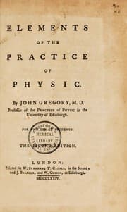 Tapa de Elements of the practice of physic