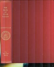 Tapa de The Bank of Upper Canada
