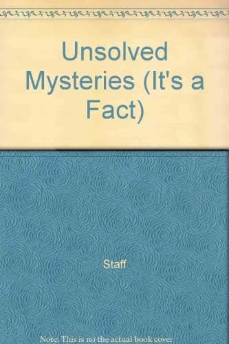Tapa de Unsolved mysteries