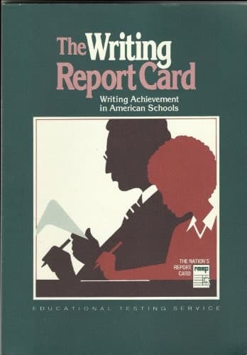 Tapa de The writing report card