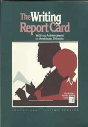 Tapa de The writing report card