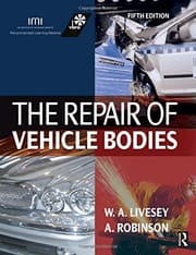 Tapa de The Repair of Vehicle Bodies, Fifth Edition
