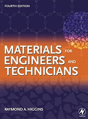 Tapa de Materials for Engineers and Technicians, Fourth Edition