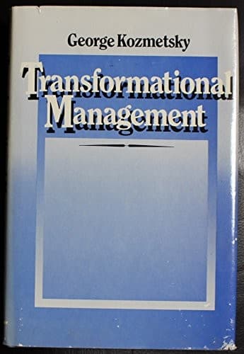 Tapa de Transformational management