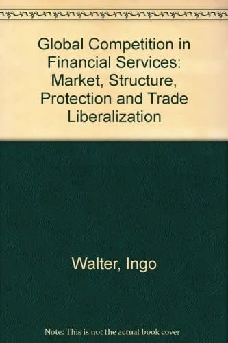 Tapa de Global competition in financial services