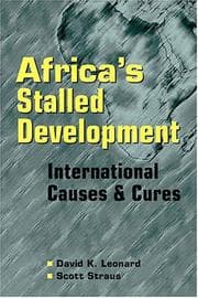 Tapa de Africa's stalled development