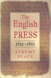 Tapa de The English press, 1621-1861