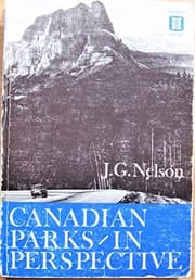 Tapa de Canadian parks in perspective