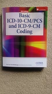 Tapa de Basic ICD 10-CM/PCs and ICD-9-CM Coding, 2012 Edition
