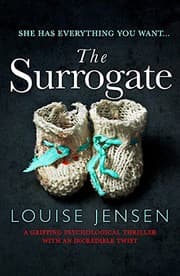 Tapa de The Surrogate: A gripping psychological thriller with an incredible twist