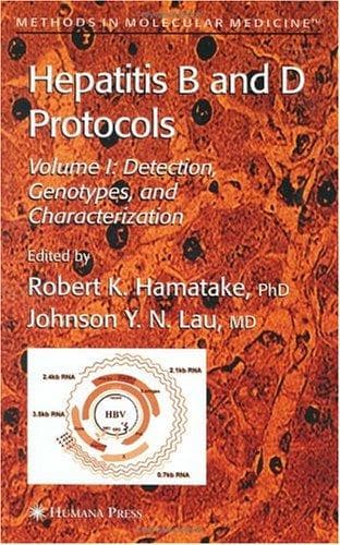 Tapa de Hepatitis B and D Protocols: Volume 1