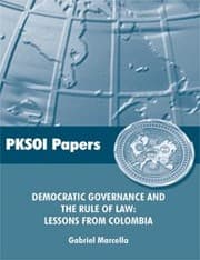 Tapa de Democratic Governance and the Rule of Law