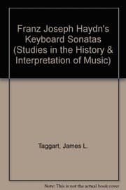 Tapa de Franz Joseph Haydn's keyboard sonatas
