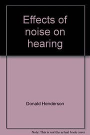 Tapa de Effects of noise on hearing