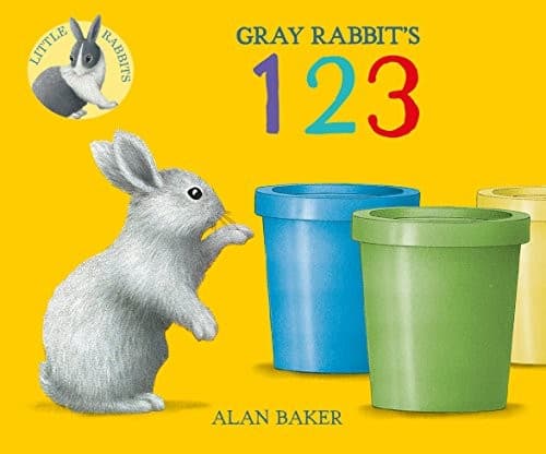 Tapa de Gray Rabbit's 123 (Little Rabbit Books)