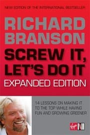 Tapa de Screw It, Let's Do It: 14 Lessons on Making It to the Top While Having Fun & Staying Green, Expanded Edition