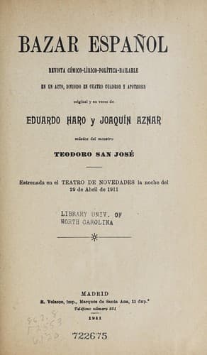 Tapa de Bazar español