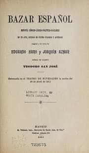 Tapa de Bazar español