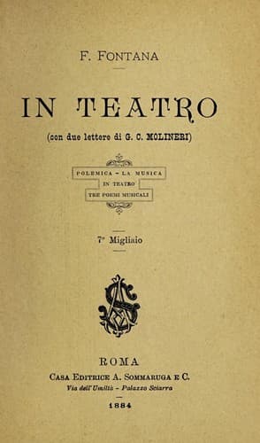 Tapa de In teatro