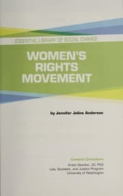 Tapa de Women's rights movement