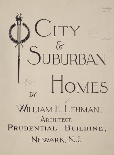 Tapa de City & suburban homes