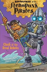 Tapa de Clash of the Rival Robots (Adventures of the Steampunk Pirates Book 3)