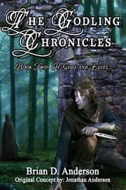 Tapa de The Godling Chronicles: Book Two (Of Gods and Elves)