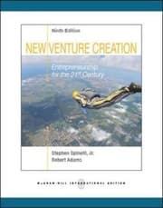 Tapa de New Venture Creation: Entrepreneurship for the 21st Century (Int'l Ed)