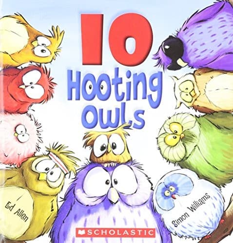 Tapa de 10 Hooting Owls