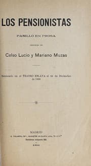 Tapa de Los pensionistas