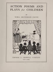 Tapa de Action poems and plays for children